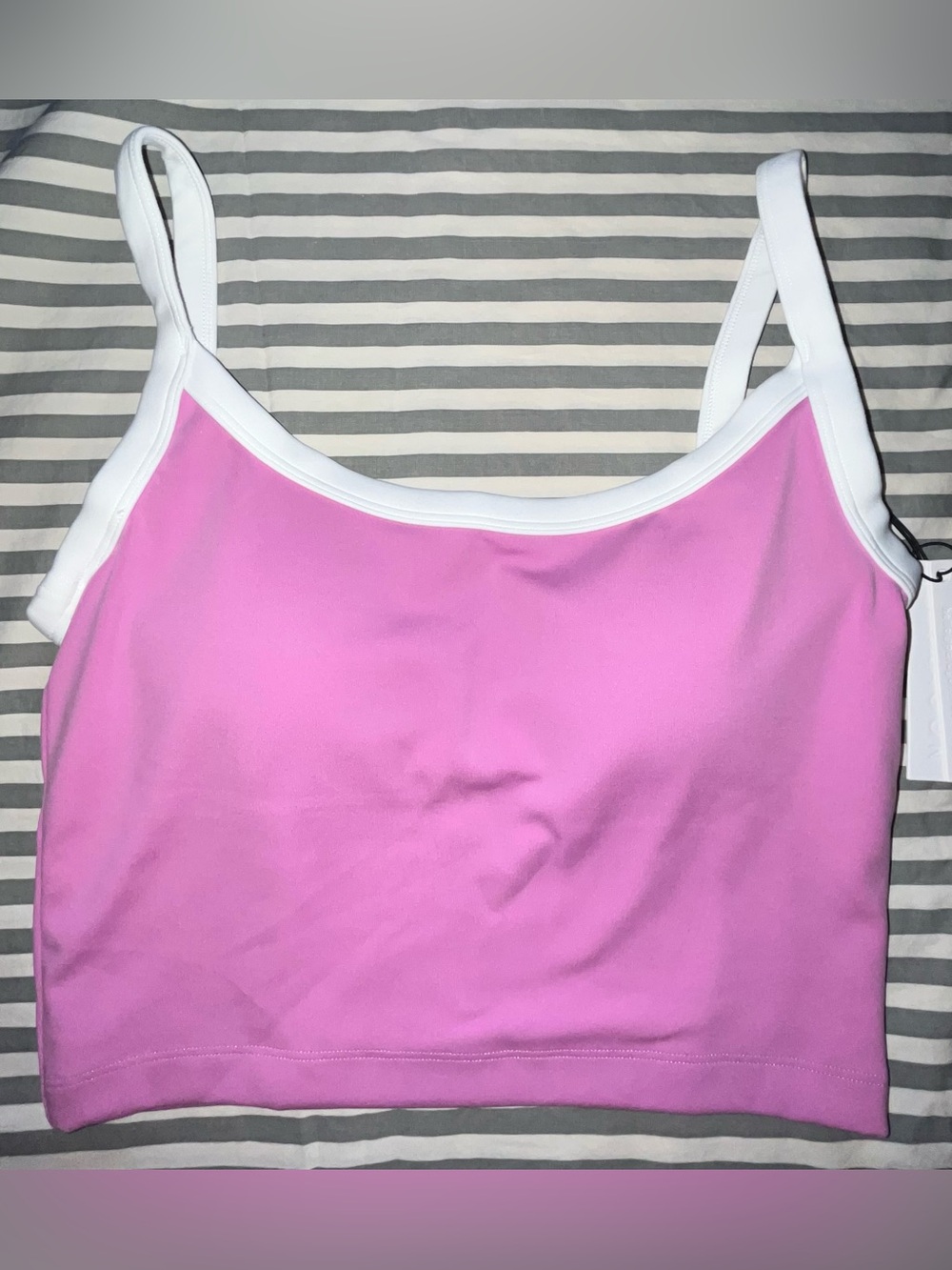 Paragon Fitwear SmoothHold Low Back Top in Tulip Sz M